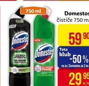 Čistič WC gelový Domestos