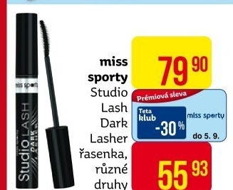 Řasenka Studio Lash Dark Miss Sporty