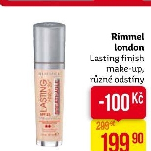 Make up Lasting Finish 25HR Breathable Rimmel
