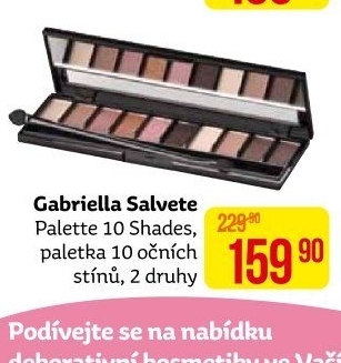 Oční stíny paleta Gabriella Salvete