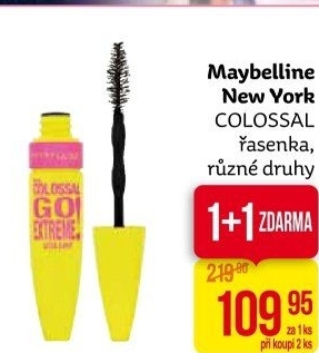 Řasenka Colossal Maybelline
