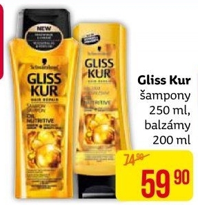 Šampon Gliss Kur Schwarzkopf