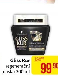 Maska na vlasy Gliss Kur Schwarzkopf