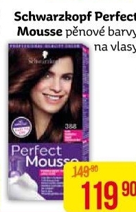 Barva na vlasy Perfect Mousse Schwarzkopf