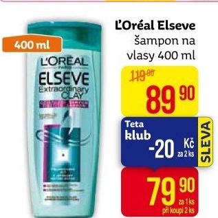 Šampon Elséve L'Oréal
