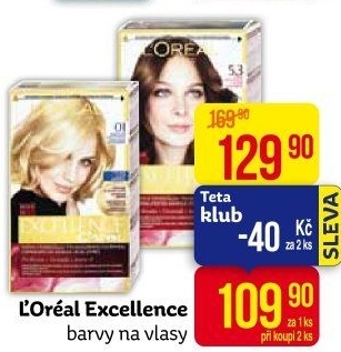 Barva na vlasy Excellence Creme L'oréal