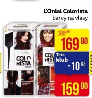 Barvy na vlasy Colorista L'Oréal