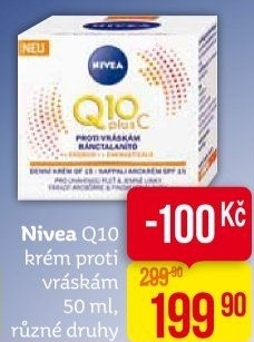 Krém pleťový proti vráskám Q10 Plus Nivea