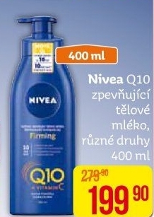 Tělové mléko Nivea