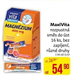 Doplněk stravy MaxiVita