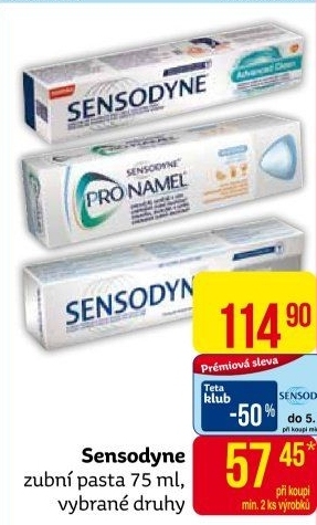 Pasta na zuby Sensodyne