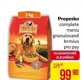 Granule pro psy Propesko