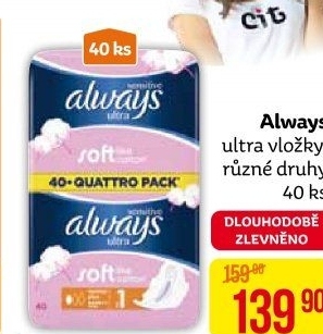 Vložky dámské Ultra Always