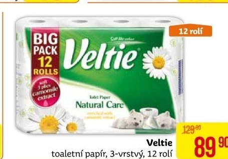 Toaletní papír 3vrstvý Veltie Kleenex