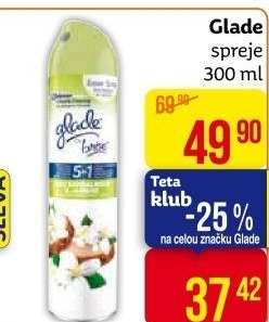 Osvěžovač vzduchu ve spreji Glade by Brise