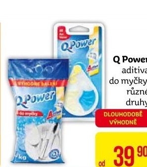 Prostředky do myčky Q-Power