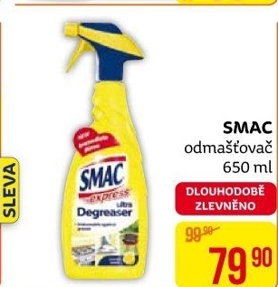 Odmašťovač Smac Express