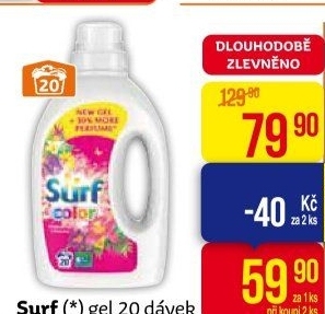 Prací gel Surf