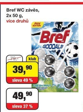 BREF ZÁVĚS WC