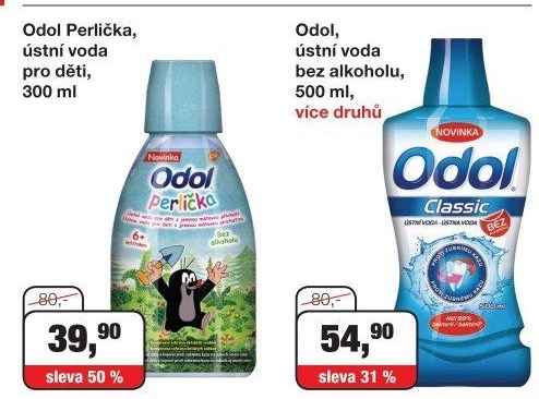 ODOL ÚSTNÍ VODA