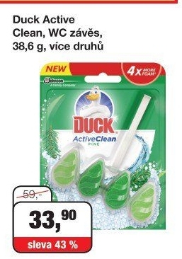 DUCK CLEAN ZÁVĚS