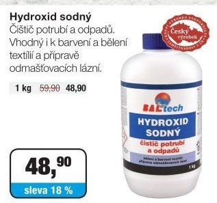 HYDROXID SODNÝ