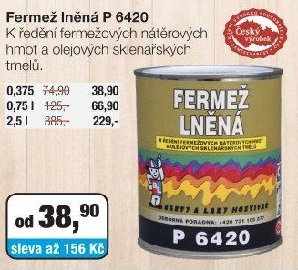 UNIBAL FERMEŽ LNĚNÁ