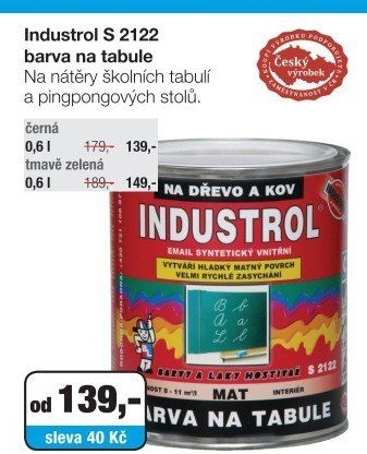 INDUSTROL NA TABULE