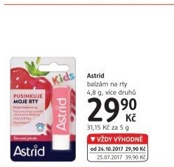 Balzám na rty Astrid