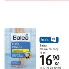 Maska na nohy Balea