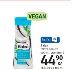 Emulze tělová Balea