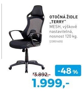 OTOČNÁ STOLIČKA „TERRY“