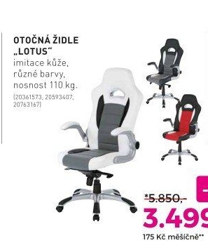 OTOČNÁ STOLIČKA „LOTUS“