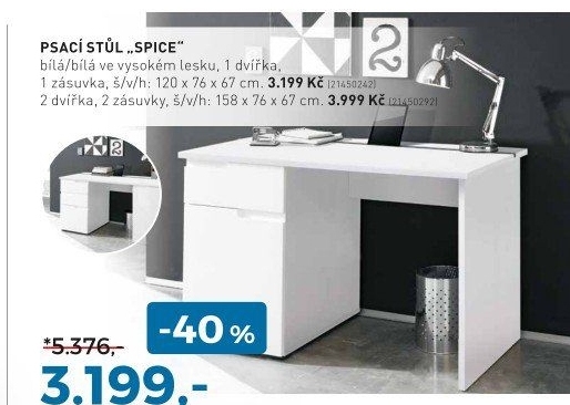PÍSACÍ STOL „SPICE“