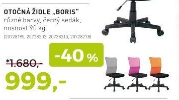 OTOČNÁ STOLIČKA „BORIS“