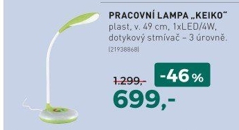 PRACOVNÁ LAMPA „KEIKO“