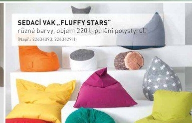 SEDACÍ VAK „FLUFFY STARS“