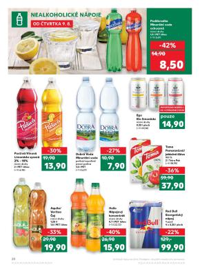 akční leták Kaufland 16.8.2018-22.8.2018