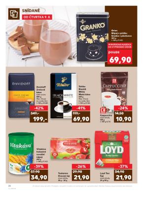 akční leták Kaufland 16.8.2018-22.8.2018