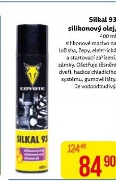 Silikonový olej Silkal Coyote