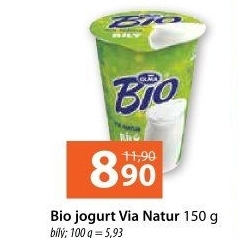 Bílý jogurt Bio Via Olma