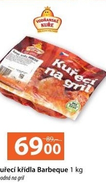 Kuřecí křídla Barbecue Vodňanské kuře