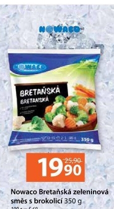 Směs bretaňská mražená Nowaco