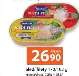 Sleď filety Nekton