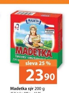 Sýr tavený smetanový Madetka