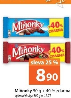 Oplatky Miňonky Opavia