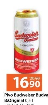 Pivo světlý ležák B: Original Budweiser Budvar