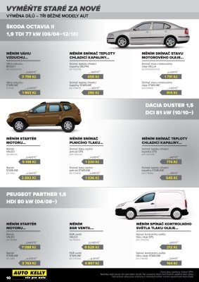 akční leták Auto Kelly 14.8.2018-10.9.2018