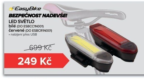 LED světlo na kolo EasyBike