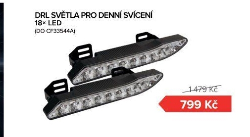 DRL světla pro denní svícení CarFace